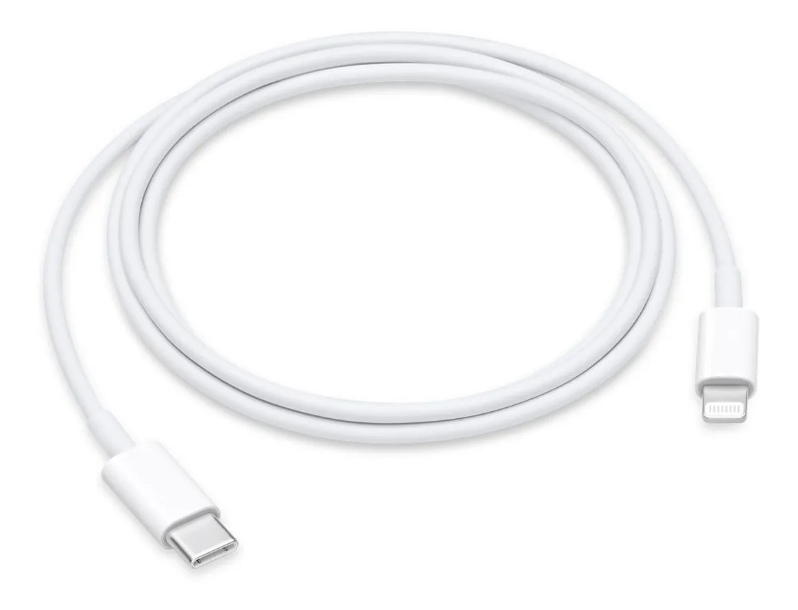 Cargador Iphone 20W Y Cable Usb C A Lightning 1 Mts