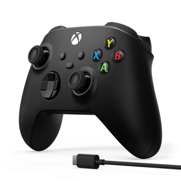 Control Multi Consola XBOX Inalámbrico + Cable USBC 1V8 00001 Negro