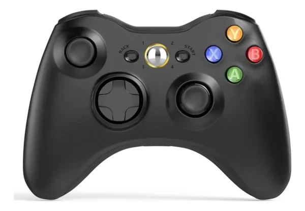 Control De Xbox 360 Inalambrico Negro